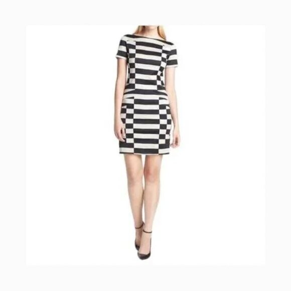 DIANE VON FURSTENBERG Kathleen Striped Dress - Picture 1 of 7